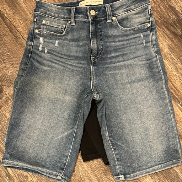 Denim Bermuda Shorts - Picture 3 of 5